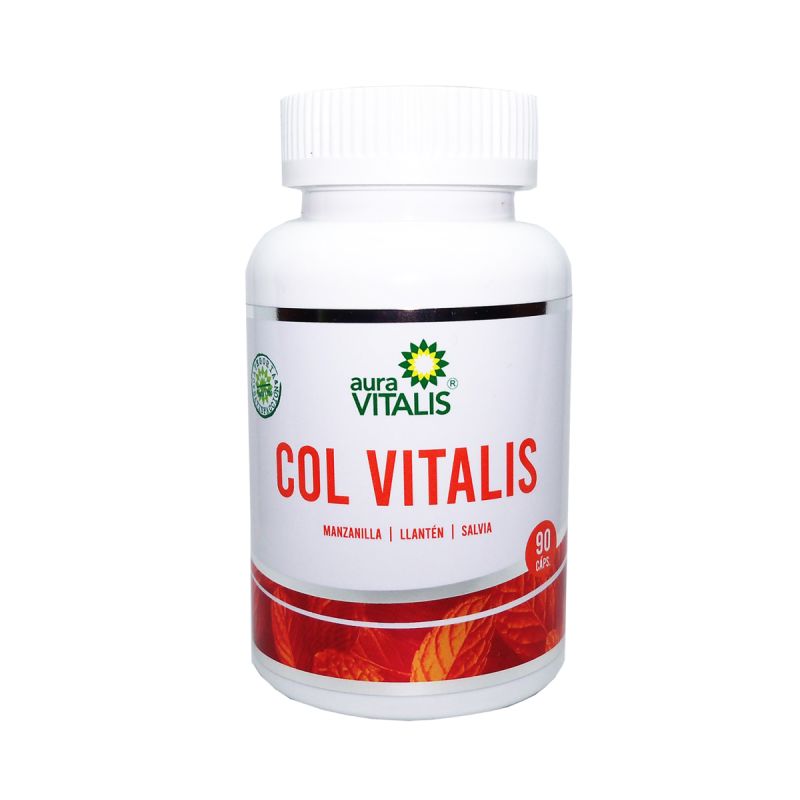 Col Vitalis "Manzanilla / Llantén / Salvia" x 90 capsulas Aura Vitalis